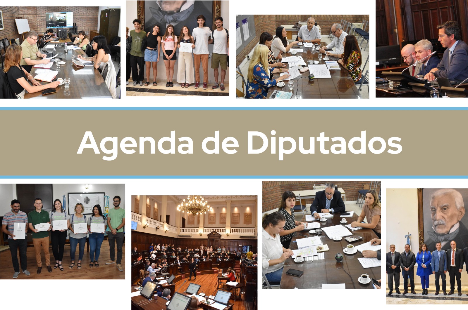 Agenda de Diputados - Jueves 25 de abril