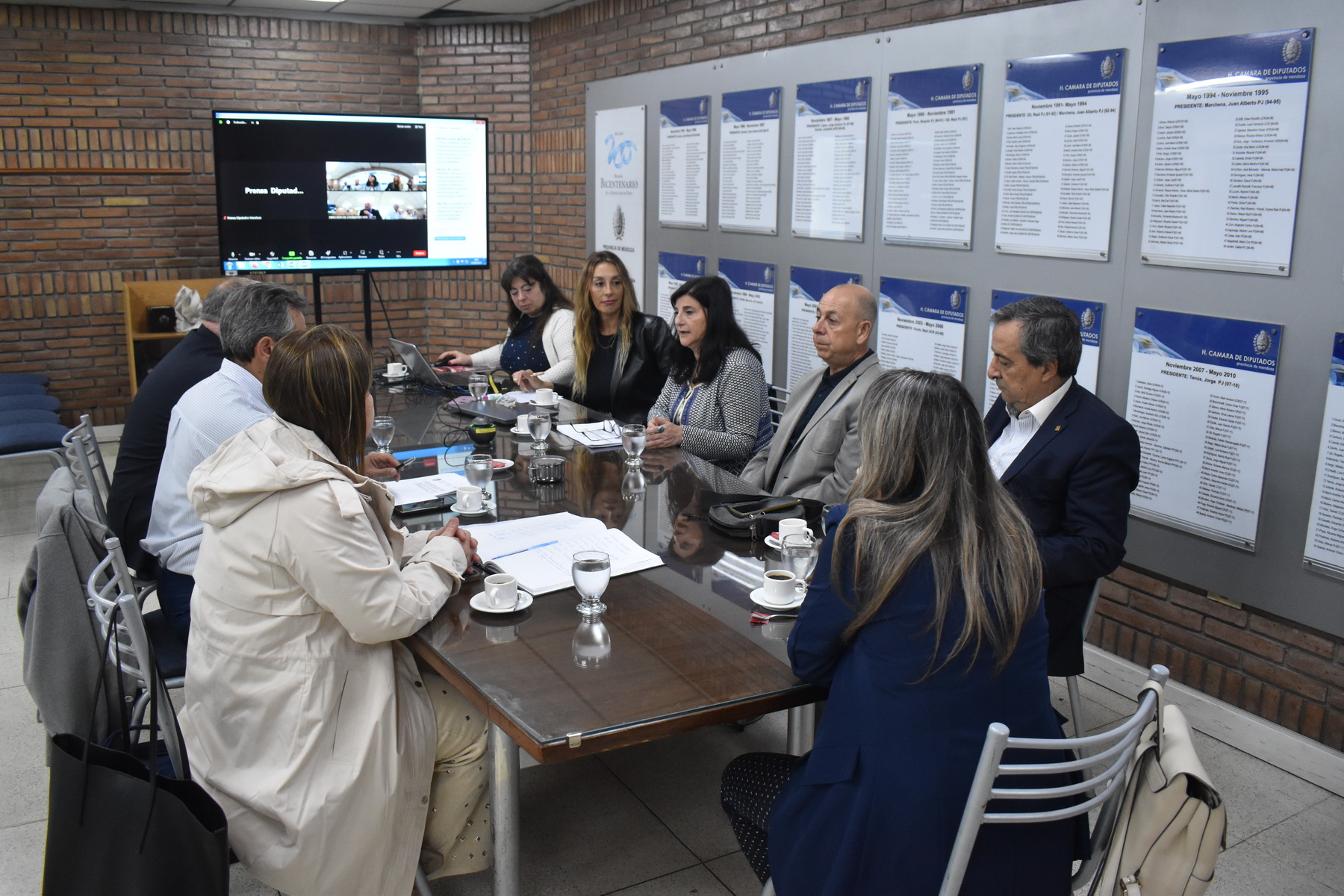 Turismo y Deportes se reunió con funcionarios del EMETUR