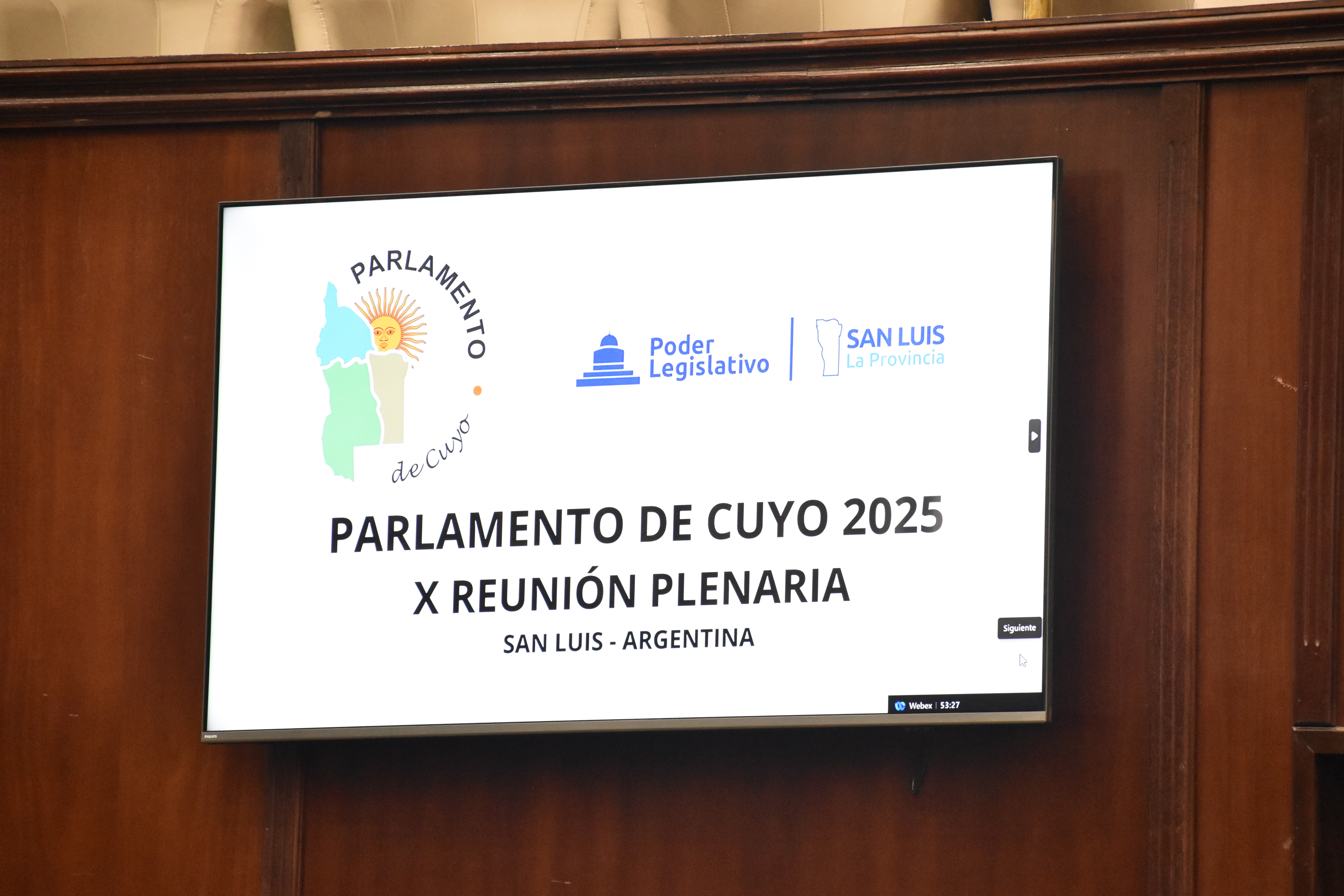 Desde San Luis, el Parlamento de Cuyo hizo hincapié en una agenda común para darle fuerza a la región