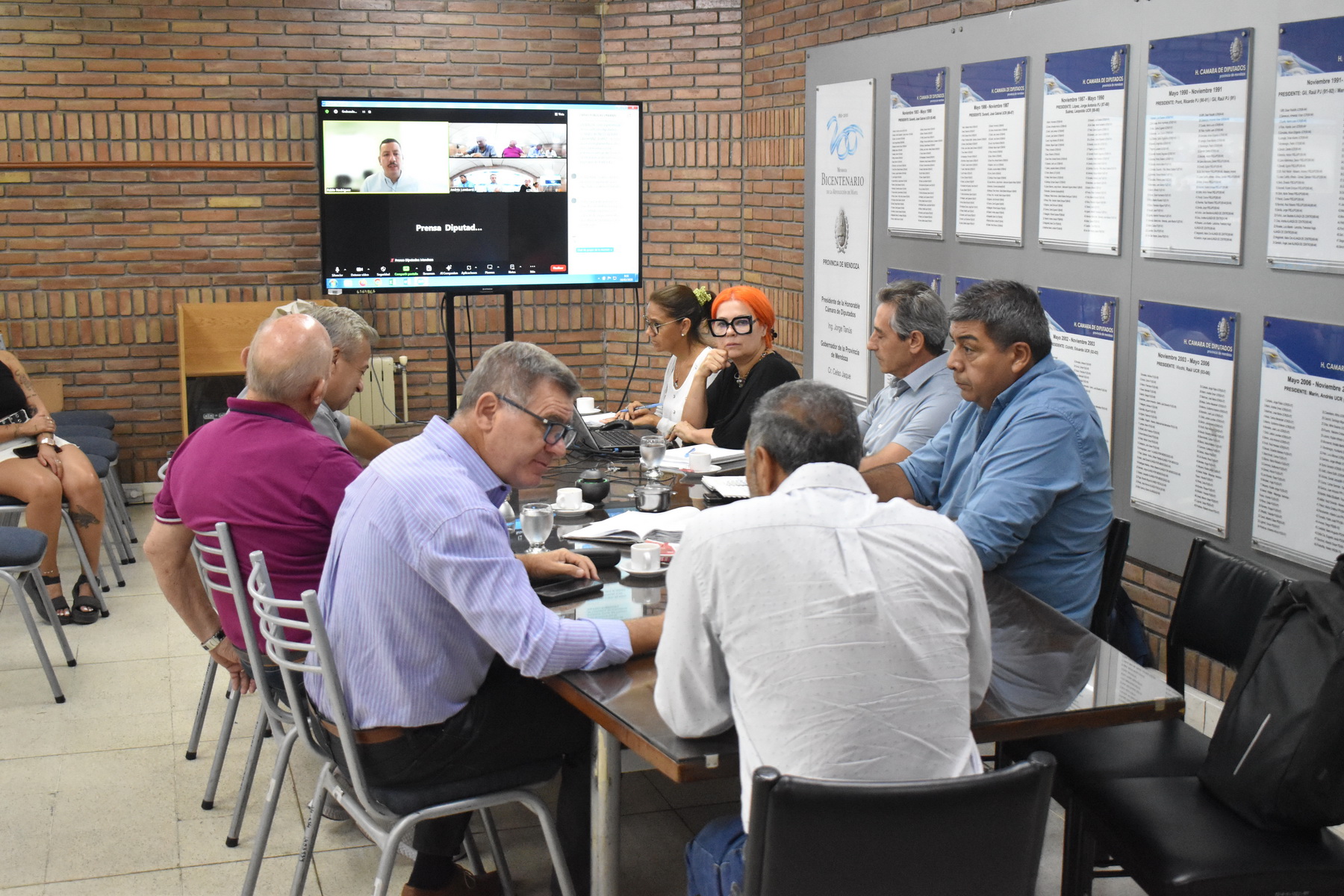 La comisión de Obras recibió al titular de Hidráulica 